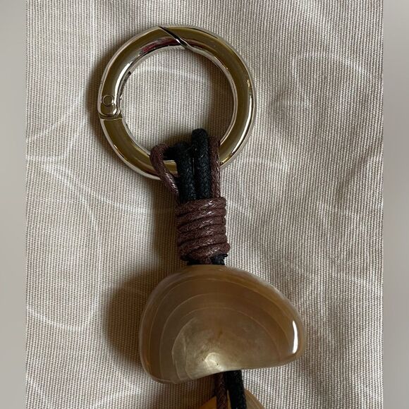 NEW Eco-Friendly Key Chain Handmade by South American Artisans Unisex Neutral - Picture 9 of 14